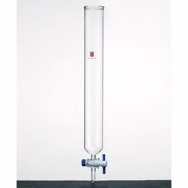 COLUMN, CHROMATOGRAPHY, TEFLON STOPCOCK, 10-400mm., Synthware, Mfr#: C361340